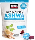 Force Factor Amazing Ashwa for Stress Relief, Memory, Focus, and Immune Support Health, Ashwaganda Supplement with KSM-66 Ashwagandha for Stress, 60 Soft Chews