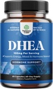 DHEA papildas moterims ir vyrams - Pure DHEA 100 mg hormonų pusiausvyrai, gerina nuotaiką, smegenų funkciją, imuninę sistemą, energiją ir vaisingumą - Dehidroepiandrosterono kapsulės suaugusiems - 60 Ct