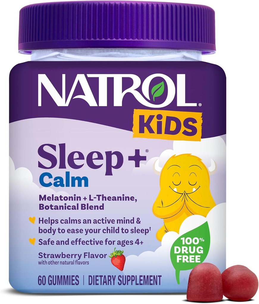 Natrol Kids Sleep+ Calm Sleep Gummies for Kids
