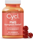 PMS Support Gummies for Women - Chasteberry Addition for Hormone Balance & Menstrual Cramp Relief - 60 Skaičiavimas