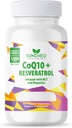 CoQ10 Galingas antioksidantas (kapsulės Coq10 + Resveratrolis)