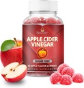 BeLive Apple Cider Vinegar Gummies - ACV Gummies Without Sugar I Detox & Cleanse Digestive Health I Alternative to Capsules, Vegan, Keto Friendly, Non-GMO, Gluten Free | 60 Ct