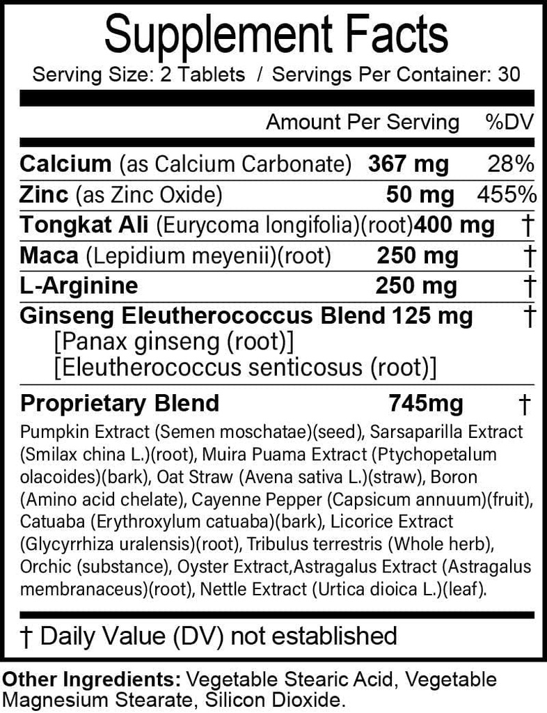 (2 pakuotė) Cinagra RX piliulės vyrams, Cinagra RX Priedas Advanced Formulės, 120 Skaičiavimas