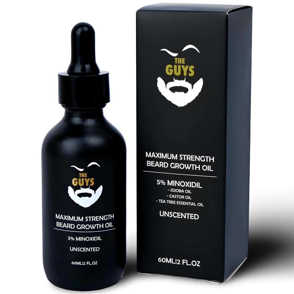 5% Minoxidil barzdos augimo aliejus, 2 Ounce
