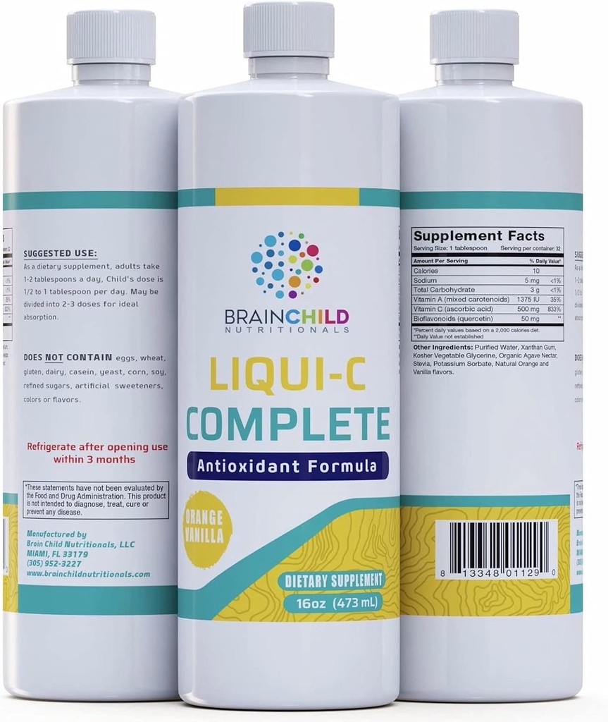 BrainChild Nutritional Liqui- C Complete 16oz