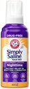 ARM & HAMMER Tiesiog Saline Nighttime Drug- Free Mist Nasal Congestion naktį, Ekstra stiprumo, Kalming Eucalyptus, Saugus naudoti su Rx ir OTC, suaugusiems ir vaikams amžiaus 2 +, 4.6 oz (129 g)