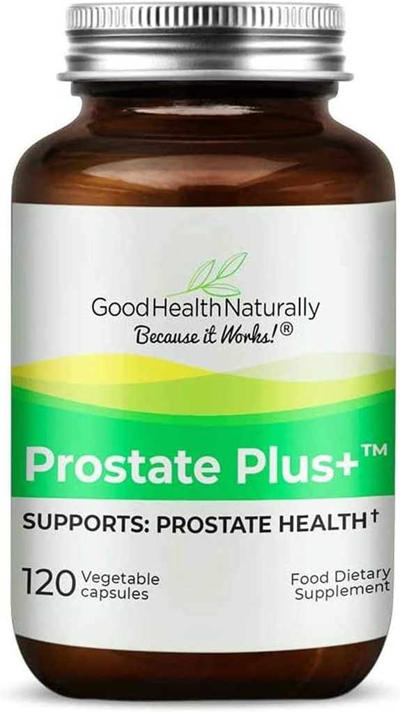 Prostate Plus+ - Prostate Support | 120 Capsues - Good Health Naturally