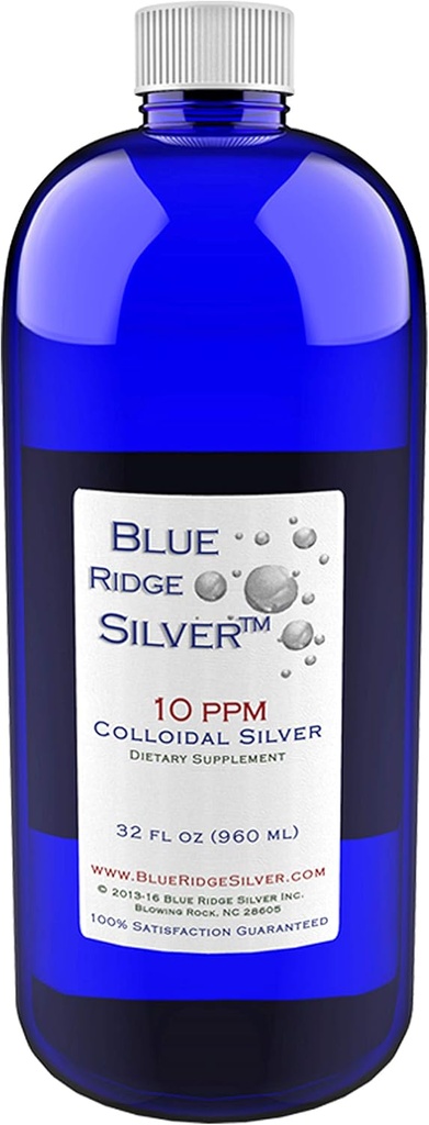 10 ppm 32 oz Koloidinis Silver Natural Immune Support Health Addition