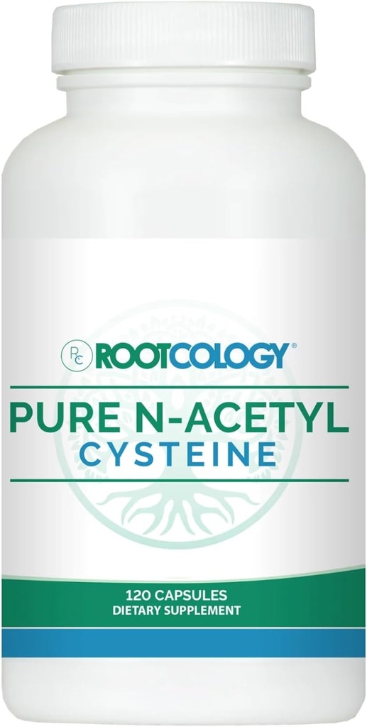 Rootcology by Dr. Izabella Wentz | Pure N-Acetyl Cysteine | (NAC) 900mg | 120 Capsules