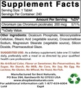 Chromo pikolinatas 200 µg ir vitaminas K2 (MK7) su D3