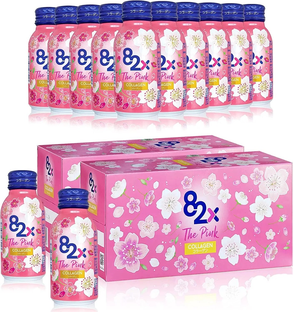 82X Pink Collagen - Skystas Jūrų Collagen Drink