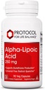 PROTOKOLAS DĖL "LIFE BALANCE Alpha- Lipoic Acid Addition" - 600 mg ALA - oksidacinės streso cenzūros, kraujo srauto ir širdies sveikatos - Kosher & Dairy Free - 60 Veg Capsules