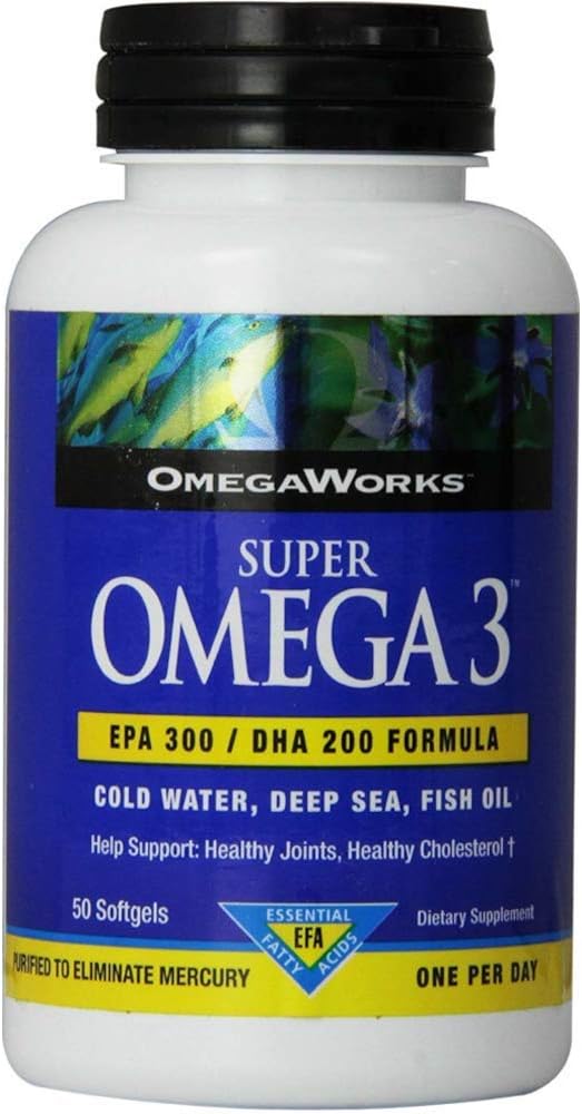 OMEGA DARBO SUPER OMEGA 3 SFGL dydis: 50