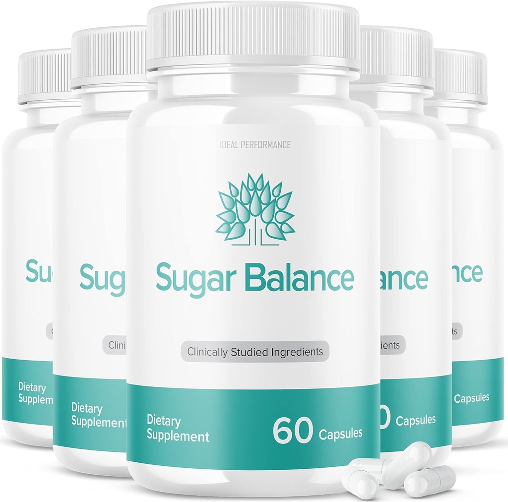(5 pakuotė) SugarBalance Capsules Addition Max Advanced Formulės (300 kapsulių)