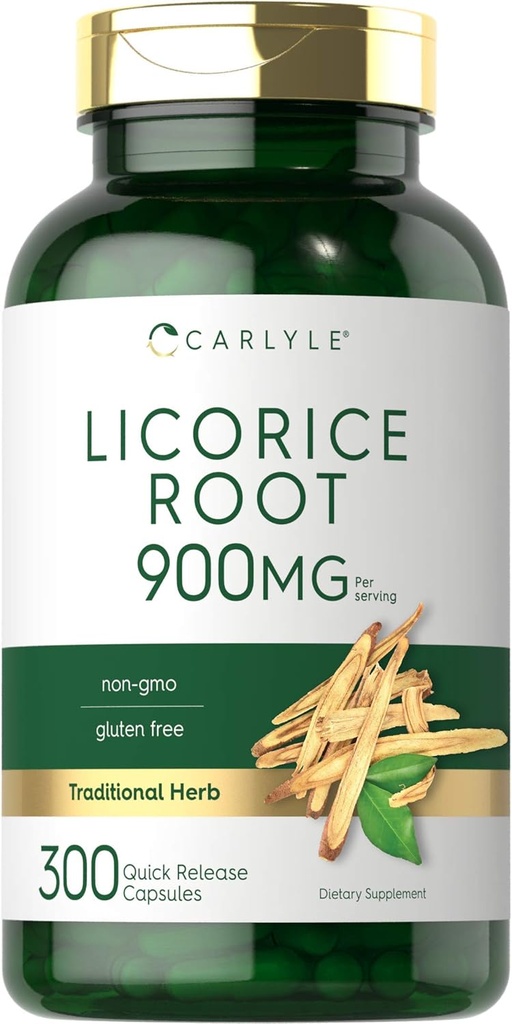 Carlyle Licencice Root Capsules 900mg