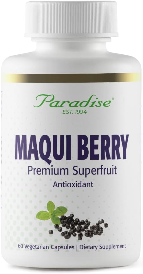 Rome Herbs, Organic Maqui Berry Extract, 400 mg, Fresh, Freeze-Dry Concentrate for Superior potency, Non-GMO, Vegan, 60 Capsules
