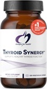Designs for Health Thyroid Synergy - Thyroid Support Supplement with Iodine, American Ginseng, Selenium, Zinc + Manganese - Vegan Thyroid Vitamins, Gluten Free (120 Capsules)