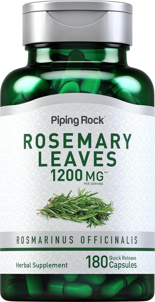 Piping Rock Rosemary Laves 1200mg