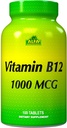 ALFA VITAMINS Vitaminas B12 1000 Mcg 100 tablečių. Imuninės sistemos sutrikimai. Nervai ir smegenų sveikata. Metabolizmas
