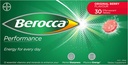Berocca Performance 30 Šnypščiosios lentelės - Original Berry Flavor International Version Coffeine Free