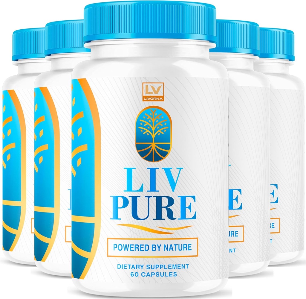 (5 pakuotė) Liv Pure, Liv Pure Atsiliepimai, Liv Pure piliulės, Liv Pure piliulės Atsiliepimai, Livure, Liv Pure Capsules Kepenys, Livure Pill Dabar kapsulėse, 300 kapsulių 150 dienų.