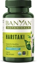 Banyan Botanicals Haritaki tabletės - Sertifikuotos organinės terminijos Chebula - Detoksikacijos ir atjauninimo palaikymas * - 90 tablečių - Non-GMO patikimai Sourced Certified Fair for Life Fair Trade