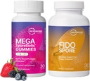 Microbiome Labs Kids & Pet Probiotic Bundle - MegaSporeBiotic for Children + FidoSpore Spore Based Probiotics for Dogs and Cats