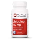Protocol for Life Balance - Ubiquinol 100 mg - Širdies ir kraujagyslių parama su aktyvia CoQ10 forma, Palaiko energijos gamybą, širdies sveikatą, antioksidantų aktyvumą - 60 Softgels