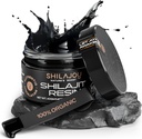 Organic Shilajit Resin vyrams ir moterims - Pure Himalayan Gold Klasė su > 75% Fulvic acid ir 85 + Sekti mineralai, JAV Lab Teed, Energijos Boost & Imuninė parama (40gm - 80 Servings)