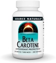 Source Naturals Beta Carotene 25000 iu Antioxidant Protection - Converted by Body to Vitamin A - 250 Softgels