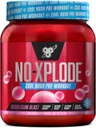 BSN N.O.-XPLODE Cool Rush Pre Workout Milteliai, Iš anksto treniruotės energijos papildas vyrams ir moterims su kreatinu ir beta- Alanine, Naujas skonis: Bubblegum Blast, 30 Servings