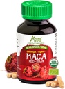 Amazon Andes Red Maca Root Capsules - Moteris Sveikatos papildas - Gamtos Energetikas - USDA NOP Sertifikuotas - Genitalizuotas, Ne GMO & Gluten Free - 100 Vegan piliulės (1500mg per Serving) - Pagaminta Peru