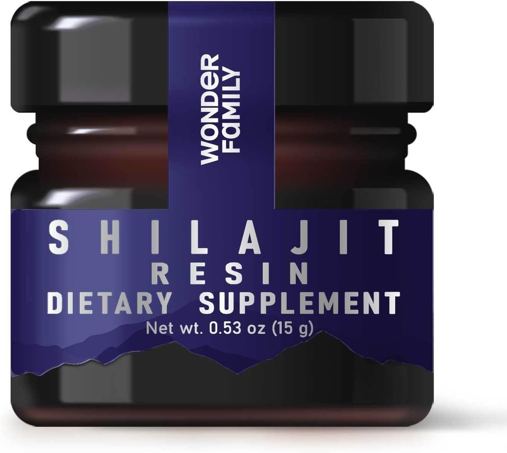 Pure Himalayan Shilajit Resin - Natural Shilajit Resin su Fulvic acid & Trace Minerals Addition - Pure Himalayan Shilajit vyrams, Pure Shilajit moterims - Shilajit Addition 1 Pack