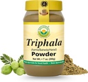 BASIC AYURVEDA Triphala milteliai 7.05 Oz (200g) Bendrijoje 124; 100% Natūralus Ayurvedic Blend Amla, Haritaki & Bibhitaki ® 124; Palaiko Digistive Health, Detox & Wellness ® 124; nėra priedų: