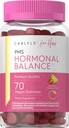 Carlyle Hormonal Balance for Women & PMS Addition (Carlyle Hormons Balance for Women & PMS Addition) (124; 70 Gummies) (124; Vitaminas kompleksas) (124; su geležimi) 124; Vegan, Non- GMO, Gluten Free (124; jos