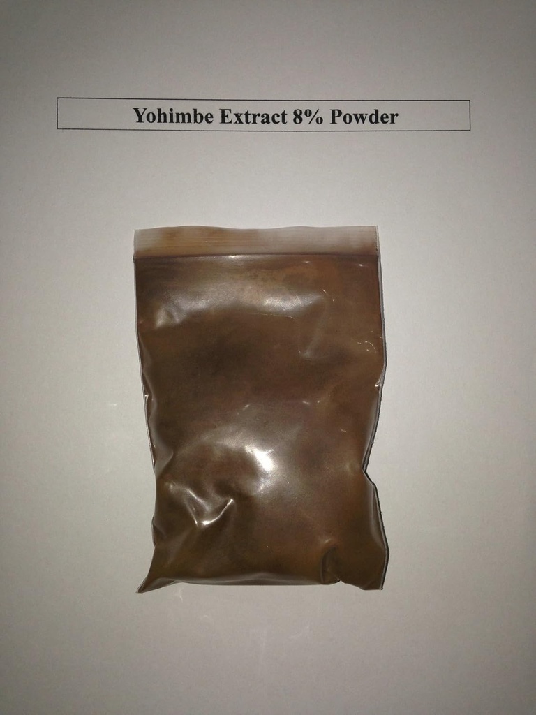8% yohimbine Yohimbe Bark Extract Powder/aphrodine 1000 Grams (2.2 lb)