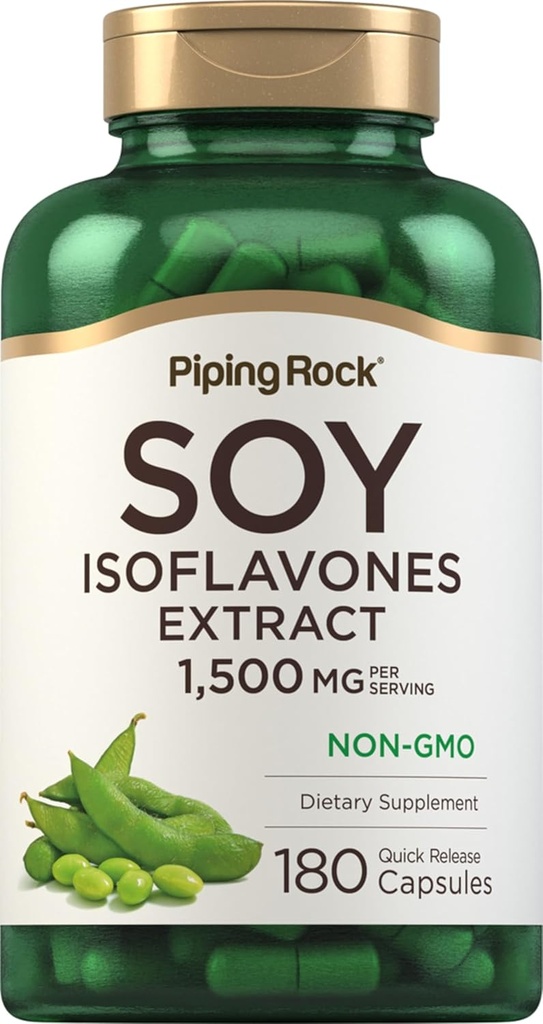 Piping Rock Soy Isoflavones (Soy Isoflavones) (1500 mg)