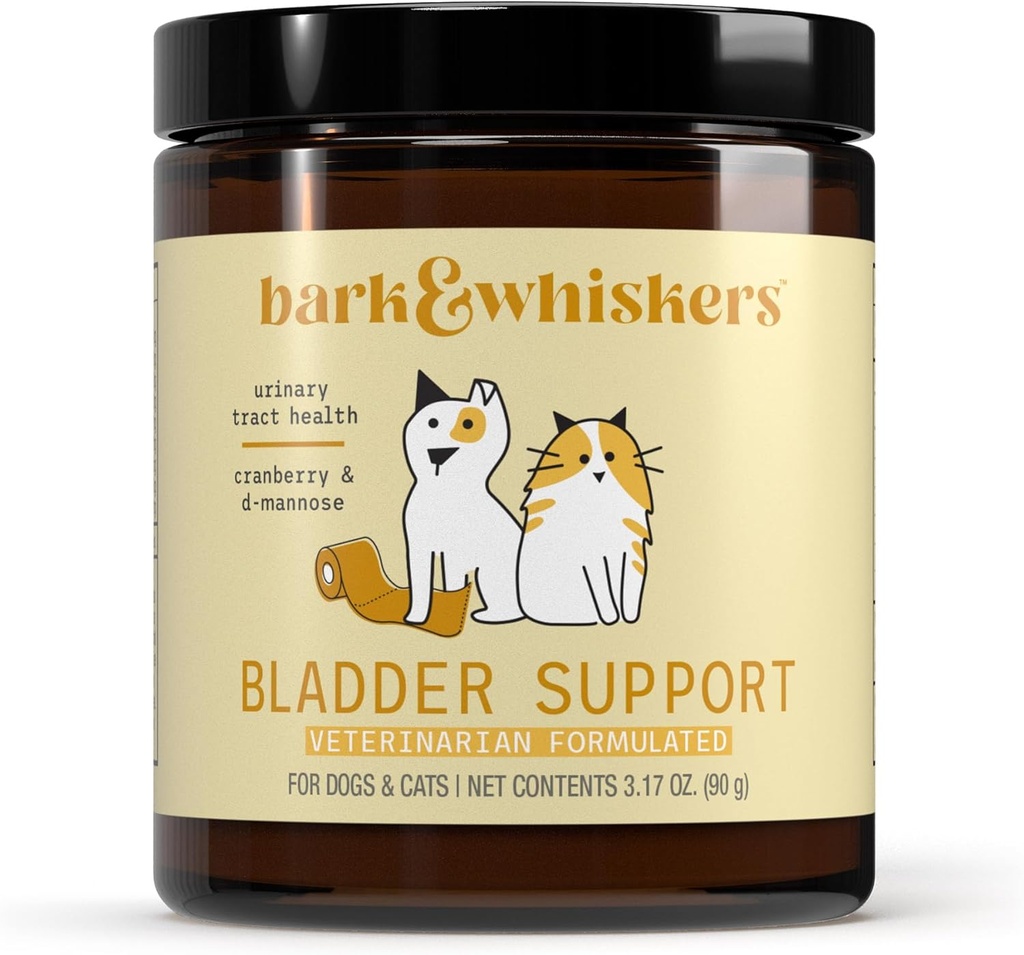 Bark & Whiskers Bopped Support, 3.17 Oz. (90 g), 90 Scoops, Support Šlapimo trakt Health, with Crankishing & D- Manose, Vet Formuled, Non- GMO, Dr. Mercola