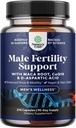 Pre Conception Vyras vaisingumo papildas - Spereno tūrio Booster su CoQ10, Maca šaknis, metilfolate & D-Aspartic rūgštis - Mens vaisingumo papildas Sperm Motility - Samprata Jam, 90 dienų