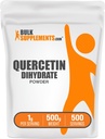 BulkSupp. com Quercetin Dihydro Milteliai - Quercetin papildai, Antioksidantai Šaltinis - Vegan & Gluten Free, 1g per Serving, 500g (1,1 lbs) (pakuotė 1)