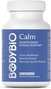 BodyBio Calm - Natūralus Stress Relief Blend su Rodiola, Glycine & Phosphatidilserine - Palaiko atsipalaidavimą, psichikos Focus & subalansuotas Cortisol - Ne - Drowsy formulė