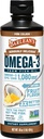 Barlean 's Omega 3 žuvų taukų skystas priedas vyrams ir moterims, Pina Colada, 1080mg EPA ir DHA riebalų rūgštis, 16 oz