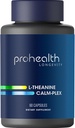 ProHealth L-Theanine Calm- Flex su GABA ir 5 -HTP (Suntheanine) (100 mg, 60 vidutinės kapsulės)