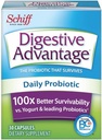 Digestive Advantage Daily Probiotic, 30 Capsules (Pack of 8)