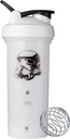 BlenderButelis Žvaigždžių karai Shaker Butelis Pro serija puikiai tinka baltymų Shakes ir Pre Worcout, 28-Ounce, Stormtrooper