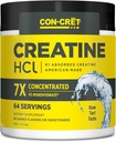 Con- CRET kreatino HCl milteliai 124; raumenys, kognityvinis, Cellular Energy Support ® 124; No Bloating or Cramps ® 124; JAV Pagaminta & NSF Sertifikuoti 124; Unflavored (64 Tarnavimas)