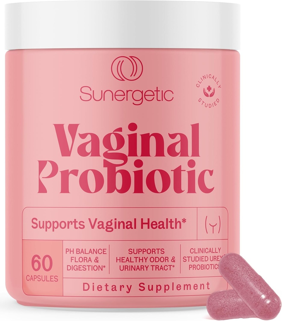 Premium vaginalinis probiotikai moterims - Kliniškai studijavo Lactobacillus vaginalinis probiotikas su Prebiotic & Sranberry balanso PH, Sumažinti Odor, Šlapimo Tract parama & moteriška sveikata - 60 kapsulės