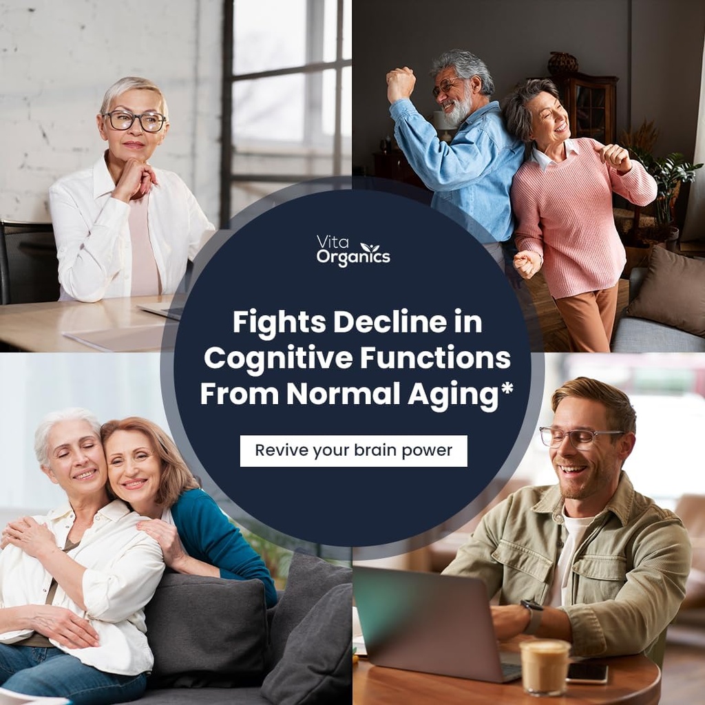 Brain Fuel + DMAE Blend Atminties priedas dėmesio, nuotaika, Psichikos energija užimtumo vyrams ir moterims - 60 kapsulės, Pagaminta JAV