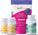 Bari Life Post-Op, Gastric Sleeve, Gastric Bypass Vitamin and Supplement Starter Kit (Watermelon)