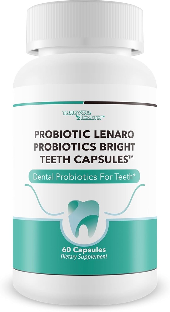 Probiotikai Bright Teeth Capsules - Mūsų geriausias odontologas Probiotikai White Theth Support - Dantų probiotikai Bright Whitening Teeth Mousse Alternative Capsules - Probiotikai Teeth Probiotic Mouth